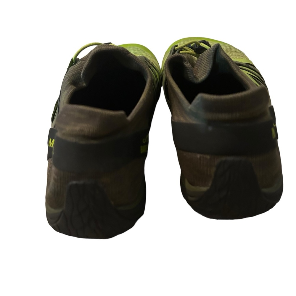Merrell Turbulance (Chartreuse & Olive) Trail Glove 5 3D Running Shoes Size 10. - Picture 5 of 7